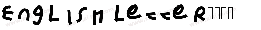 English letter字体转换
